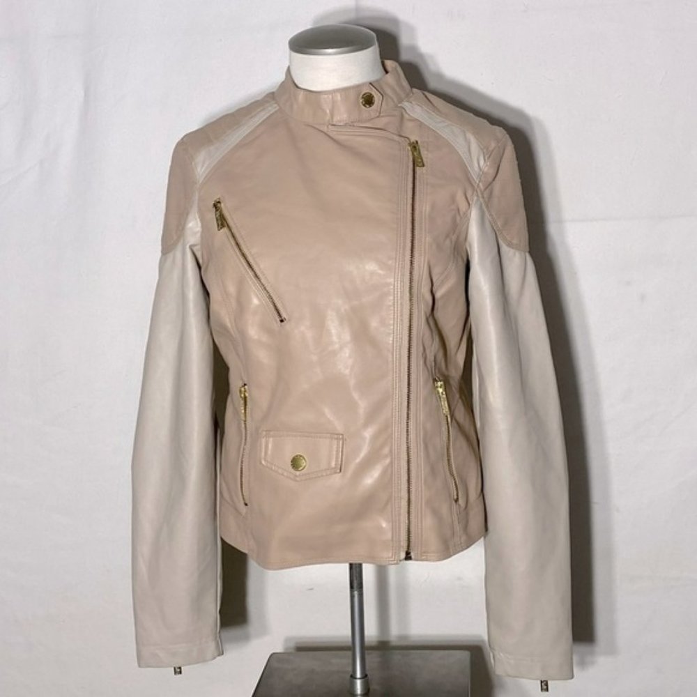 Buffalo Faux Leather Moto Style Jacket M